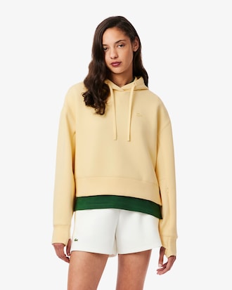 Short Cut Cotton Hoodie