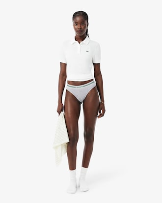 Stretch Cotton String Briefs
