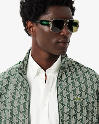 Paris Zip-Up Jacquard Track Jacket