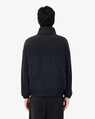 Sport Quarter Zip Dual Fabric Sweatshirt