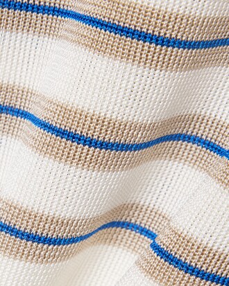 Runway Striped Satin Jersey T-shirt