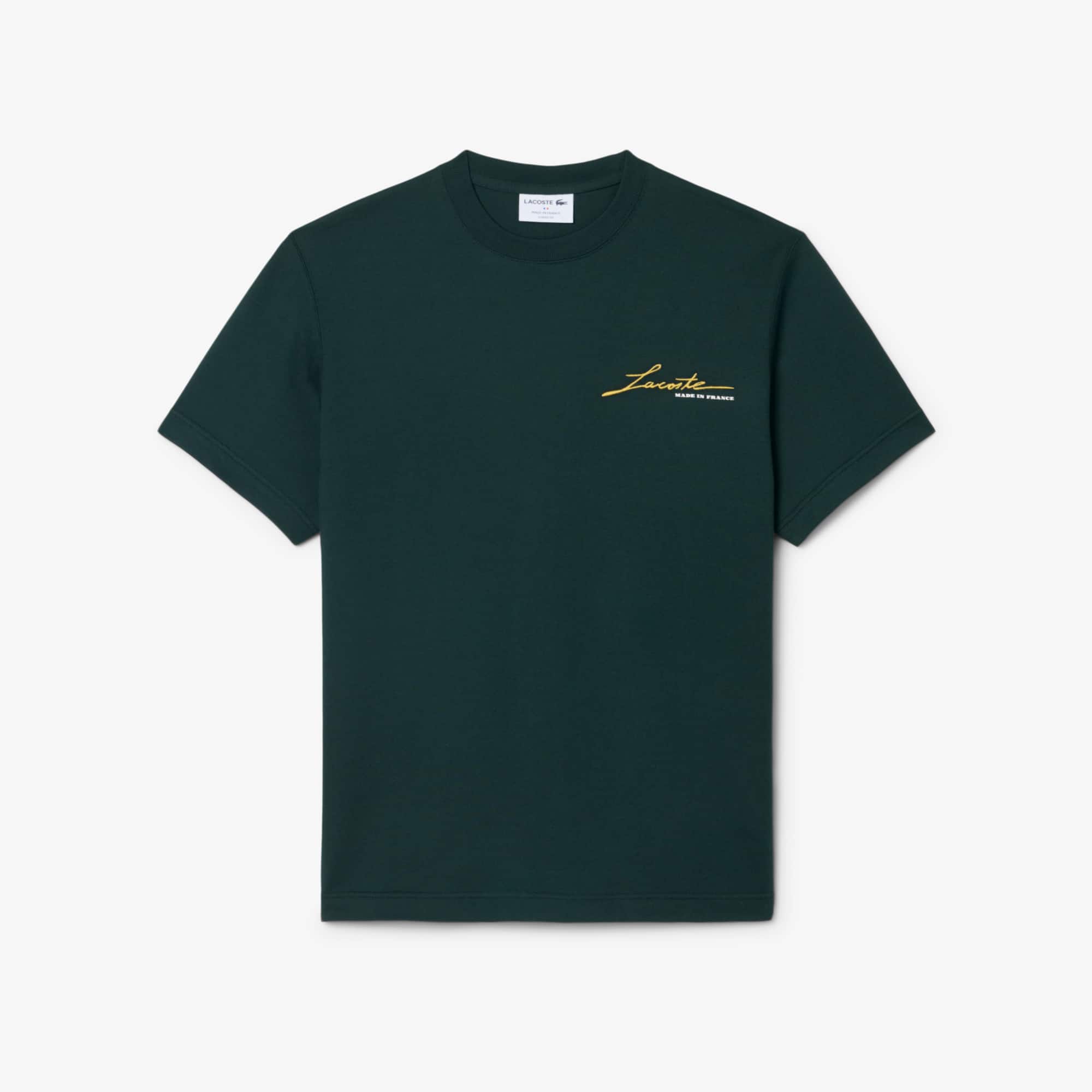 French Made Signature Embroidery T-shirt - Men's t-shirts - New In