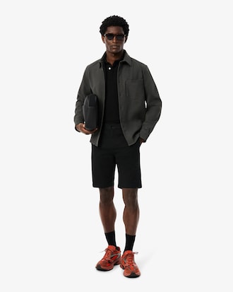 Slim Fit Stretch Cotton Chino Shorts