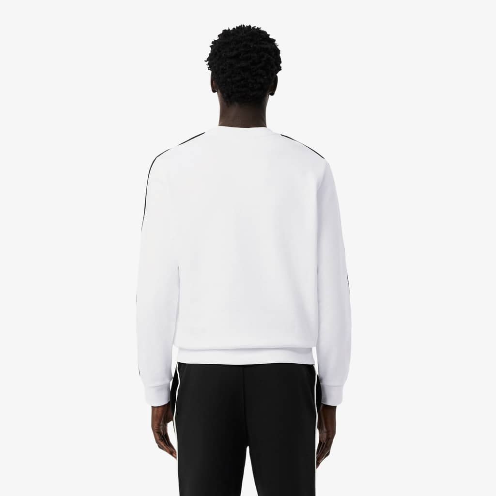 Logo Trim Fleece Sweatshirt - Men's Sweatshirts - New In 2026