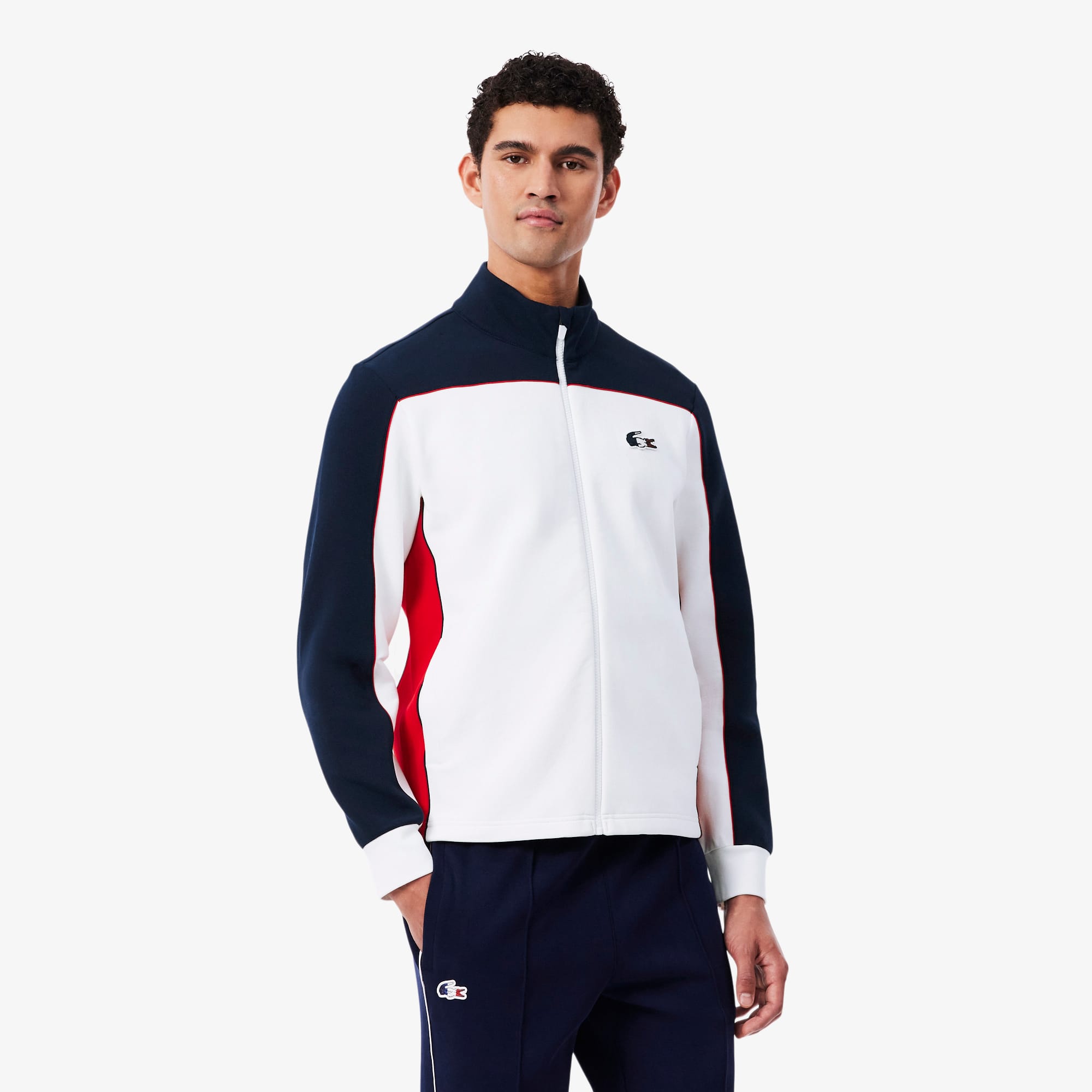 RALEIGH ネイビー/ホワイト ジャケット S French Tennis Team Ceremony Jacket - Men's Sweatshirts - New In
