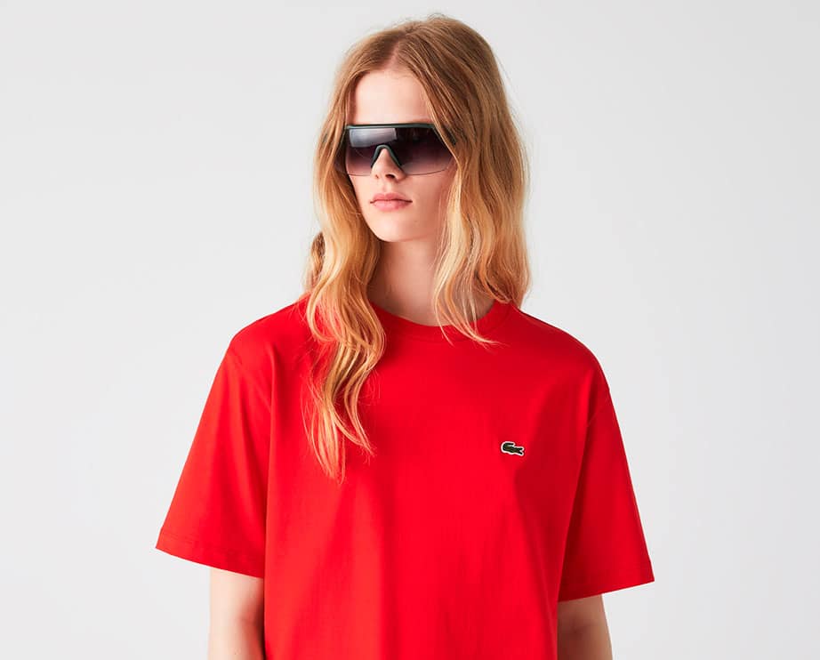Lacoste t shirt femme clearance