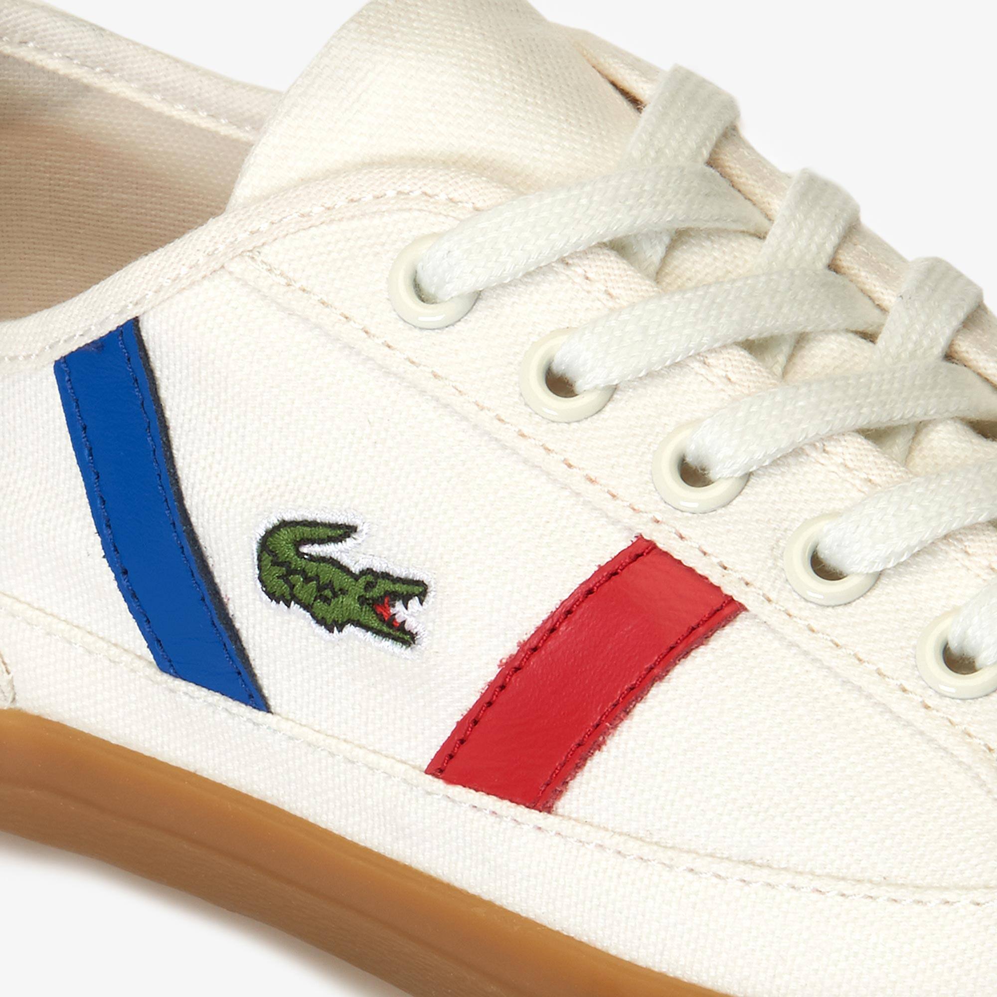 lacoste sideline tricolor sneaker