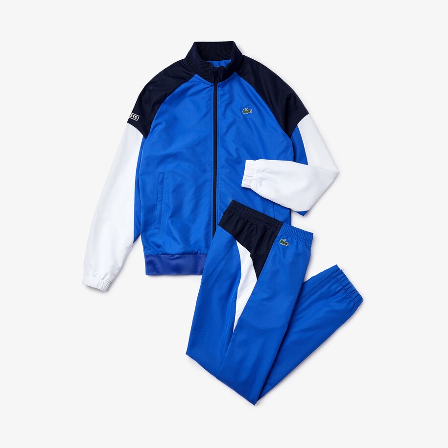 Men's Lacoste SPORT Colourblock Tennis Tracksuit LACOSTE