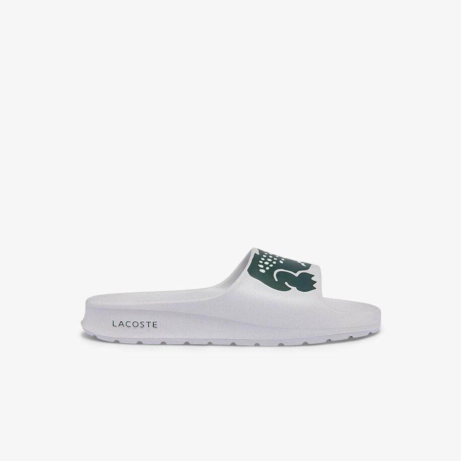 Lacoste croco slides womens clearance