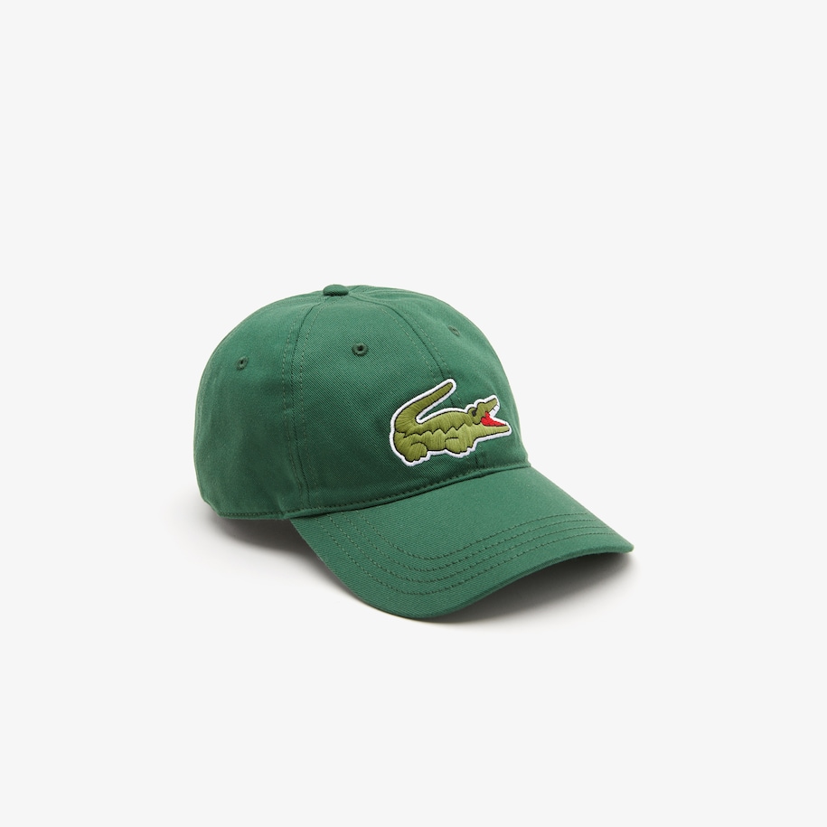 Unisex Lacoste Adjustable Organic Cotton Twill Cap Men's caps & hats