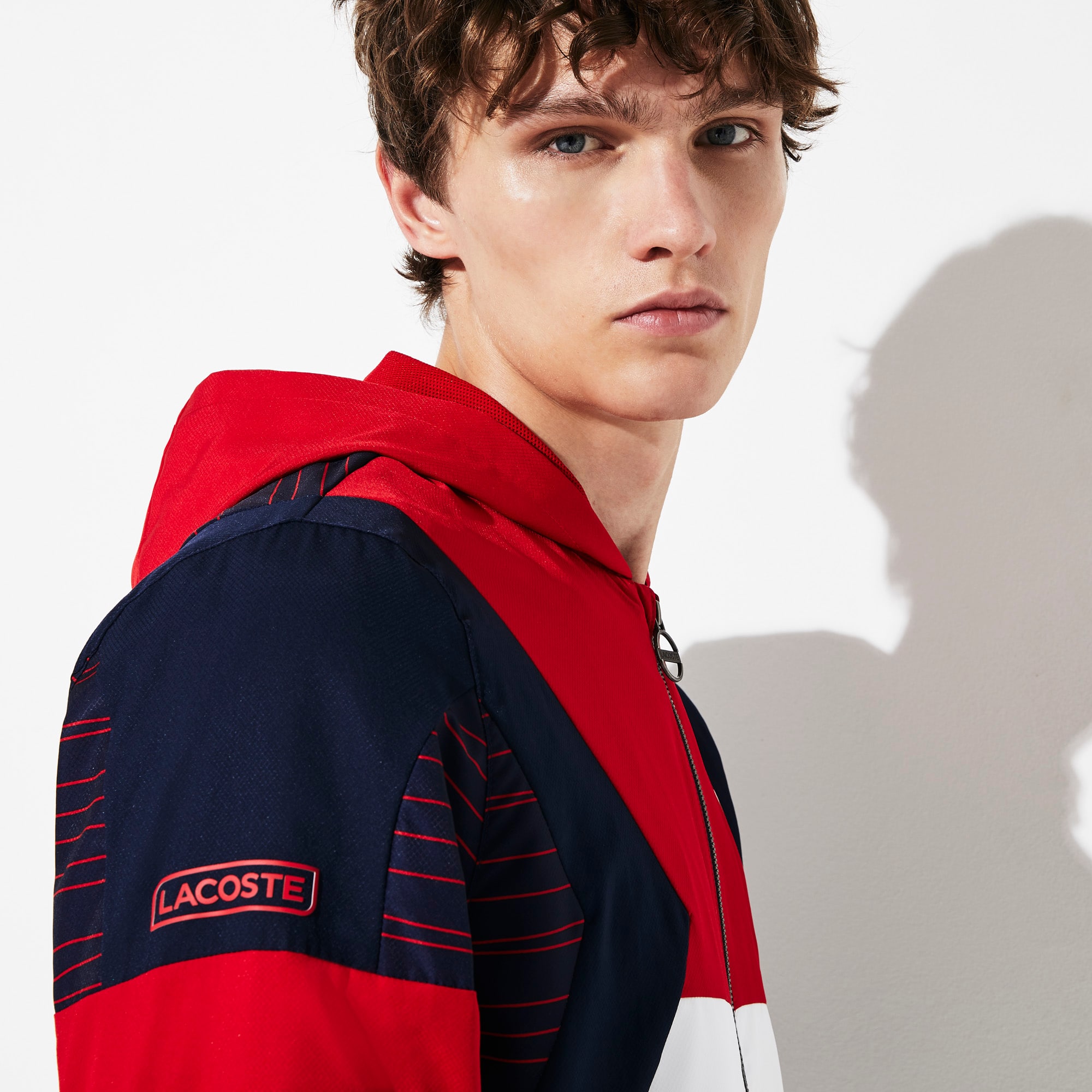 red lacoste sweatsuit Big sale - OFF 76%