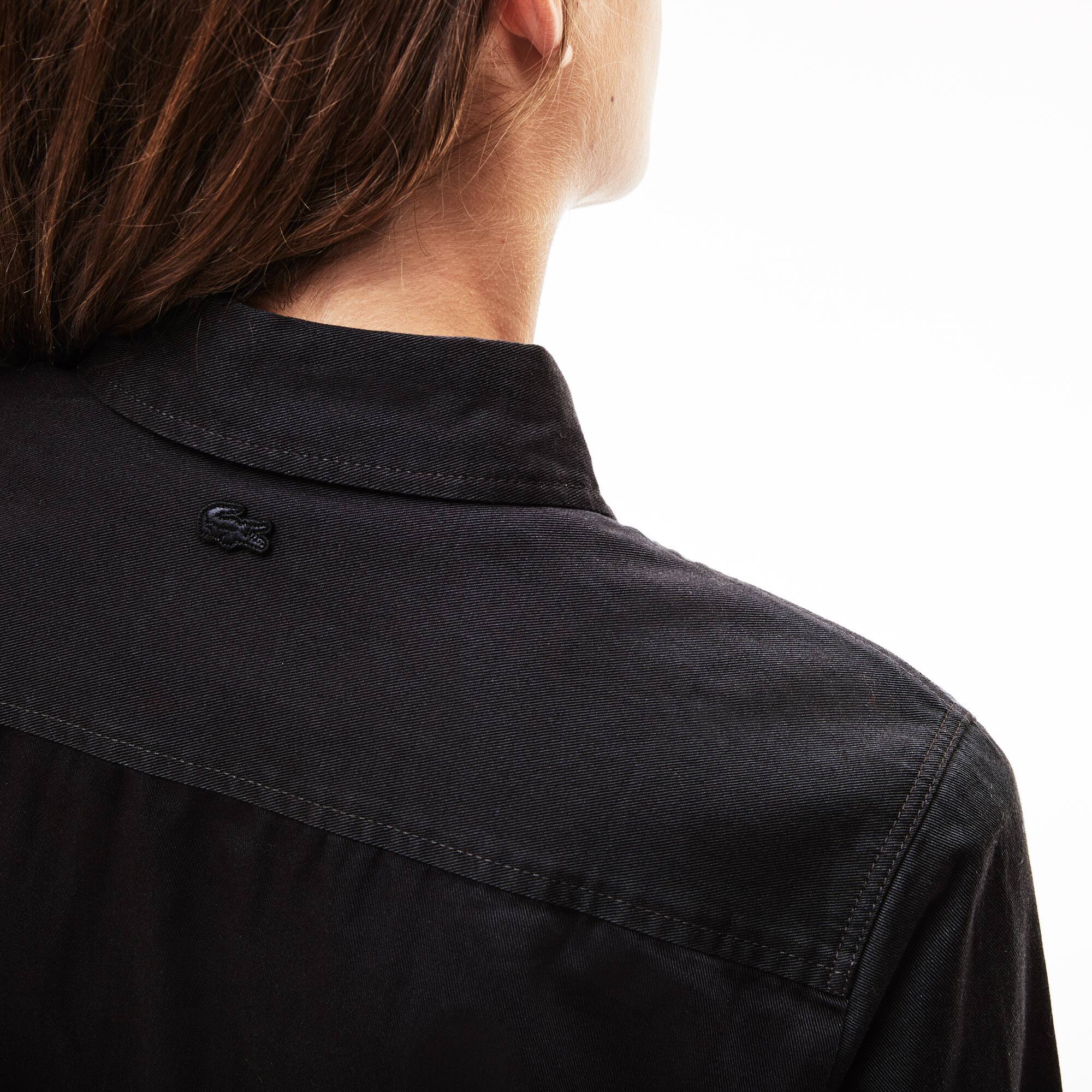 lacoste leather jacket