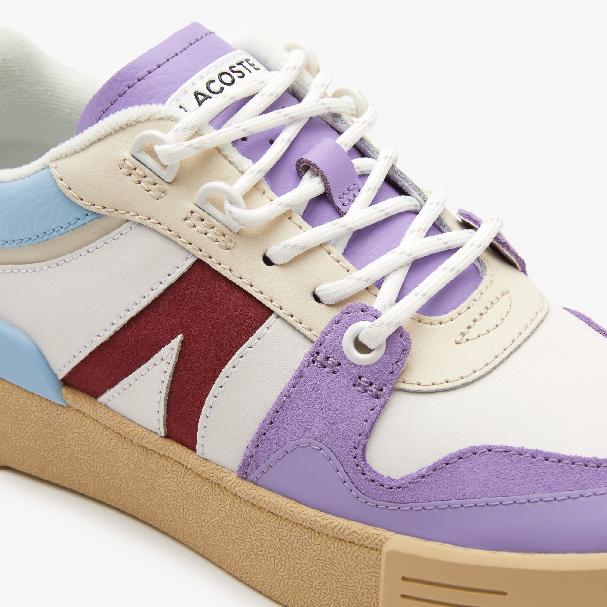Women's Lacoste L002 Leather Colour-Pop Trainers - Women's Sneakers ...